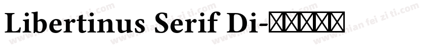 Libertinus Serif Di字体转换